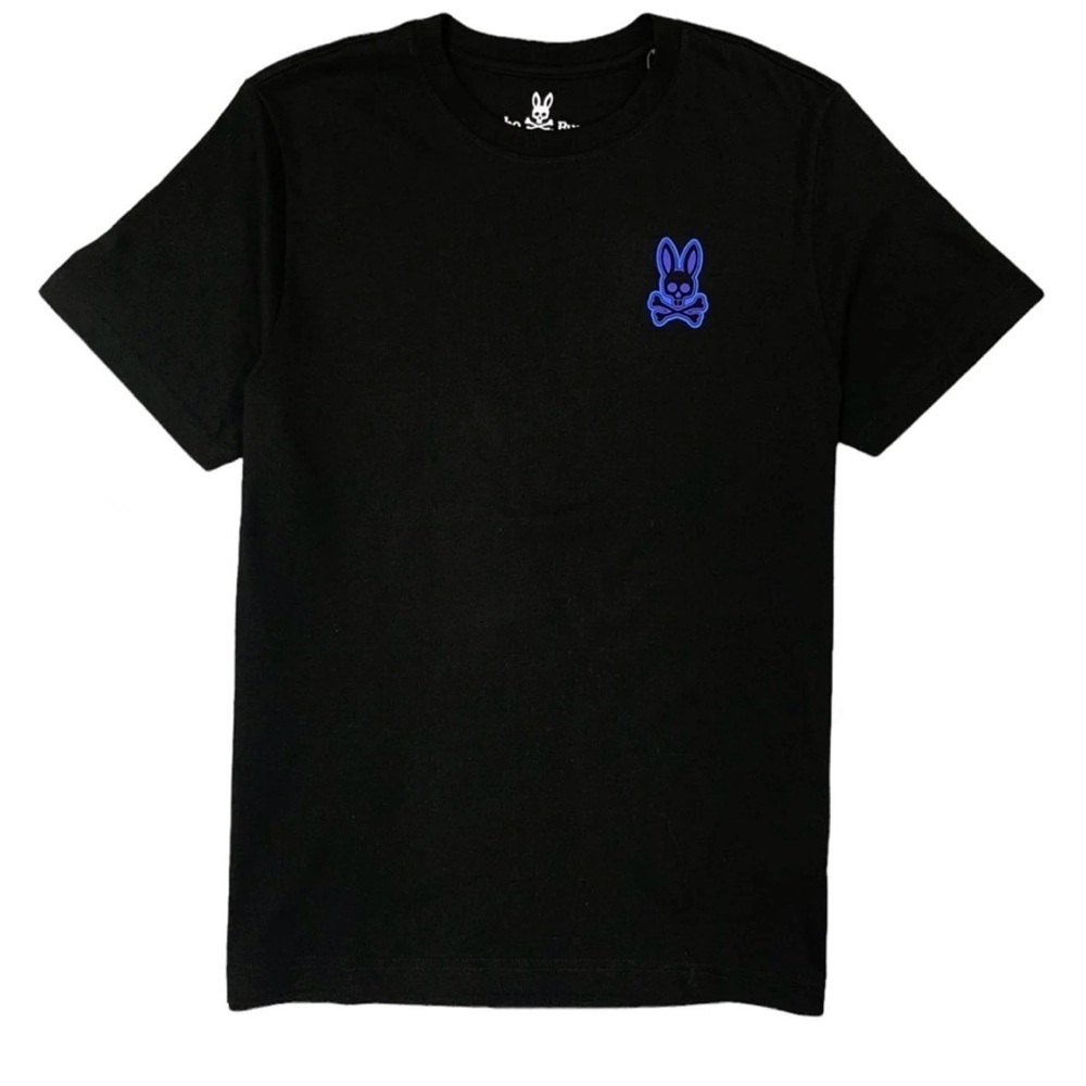 Psycho Bunny T-Shirt - Chelton - Black - Men size 2 /xxsmall - Picture 2 of 10